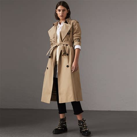 burberry long women trench wool lining|long wool trench coat.